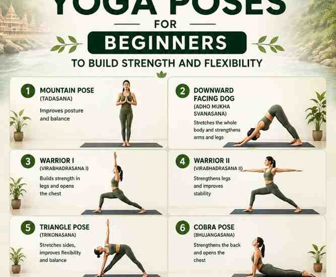 Top 10 Yoga Poses for Beginners to Build Strength and Flexibility